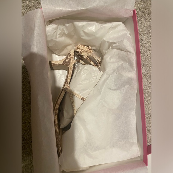 Paris Texas python wrap sandal - Picture 6 of 6